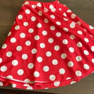 Red Polka Dot Skirt